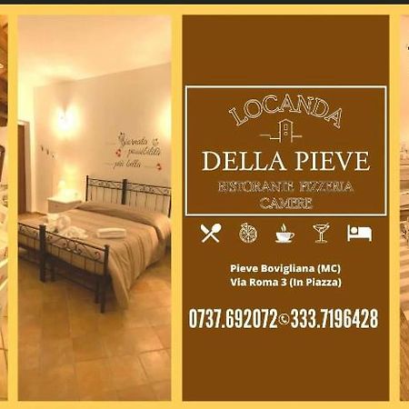 Locanda Della Pieve Pievebovigliana Екстер'єр фото